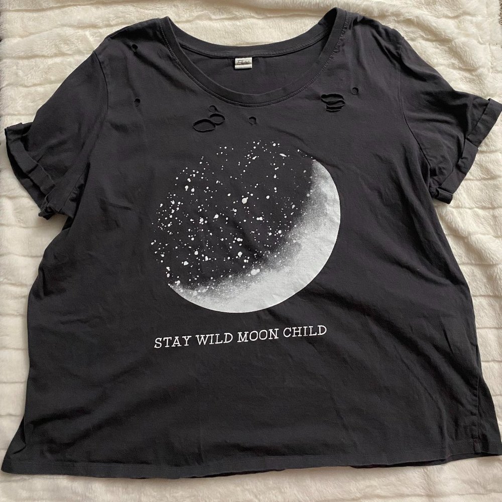 Distressed Graphic Tee